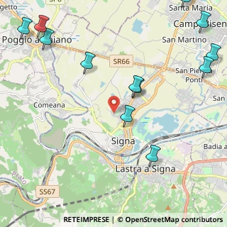 Mappa Via Pio la Torre, 50058 Signa FI, Italia (3.06417)