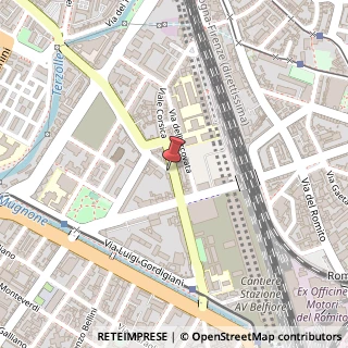 Mappa Via del Ponte di Mezzo, 1, 50127 Firenze, Firenze (Toscana)