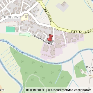 Mappa Viale Giacomo Leopardi, 29, 59015 Carmignano, Prato (Toscana)