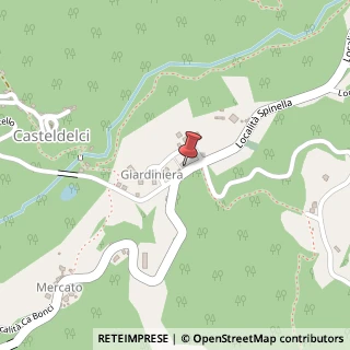 Mappa Via Giardiniera, 14, 47861 Casteldelci, Pesaro e Urbino (Marche)