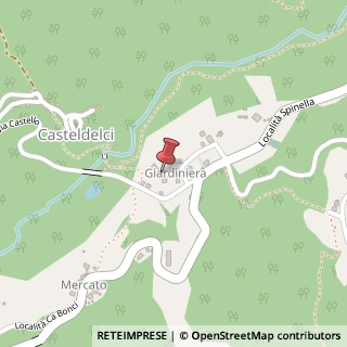 Mappa via giardiniera, 6, 47861 Casteldelci, Pesaro e Urbino (Marche)