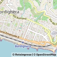 Mapa Bordighera