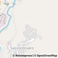 Mapa Sassocorvaro