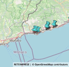 Mappa Via S.Vincenzo, 18019 Vallecrosia IM, Italia (12.41273)