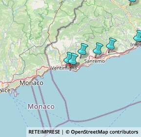 Mappa Via S.Vincenzo, 18019 Vallecrosia IM, Italia (29.10769)