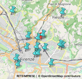 Mappa Via Frà Jacopo Passavanti, 50133 Firenze FI, Italia (2.06133)