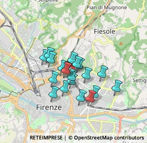 Mappa Via Frà Jacopo Passavanti, 50133 Firenze FI, Italia (1.239)