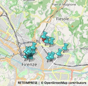 Mappa Via Frà Jacopo Passavanti, 50133 Firenze FI, Italia (1.66059)