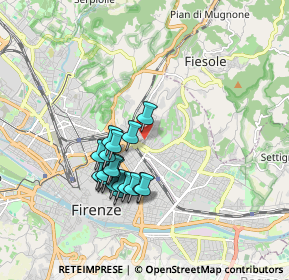 Mappa Via Frà Jacopo Passavanti, 50133 Firenze FI, Italia (1.5805)