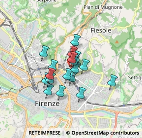 Mappa Via Frà Jacopo Passavanti, 50133 Firenze FI, Italia (1.18722)