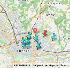 Mappa Via Frà Jacopo Passavanti, 50133 Firenze FI, Italia (1.65909)
