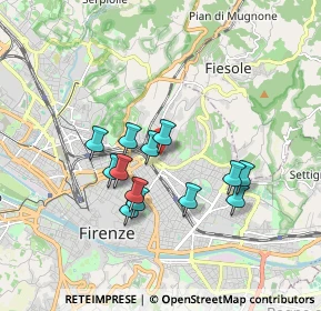 Mappa Via Frà Jacopo Passavanti, 50133 Firenze FI, Italia (1.50846)