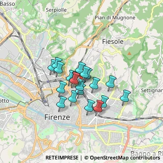 Mappa Via Frà Jacopo Passavanti, 50133 Firenze FI, Italia (1.239)