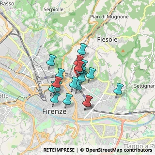 Mappa Via Frà Jacopo Passavanti, 50133 Firenze FI, Italia (1.22632)