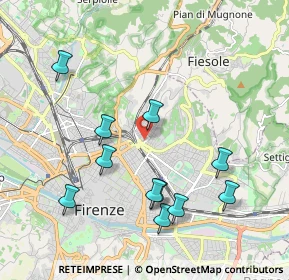 Mappa Via del Bersaglio, 50133 Firenze FI, Italia (2.11818)