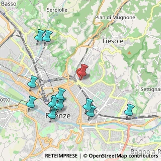 Mappa Via del Bersaglio, 50133 Firenze FI, Italia (2.38)