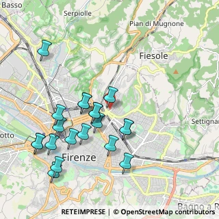Mappa Via del Bersaglio, 50133 Firenze FI, Italia (2.129)