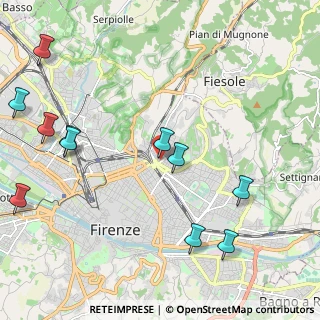 Mappa Via del Bersaglio, 50133 Firenze FI, Italia (2.76091)