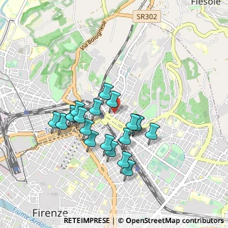 Mappa Via del Bersaglio, 50133 Firenze FI, Italia (0.799)