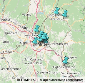 Mappa Via del Bersaglio, 50133 Firenze FI, Italia (8.13083)