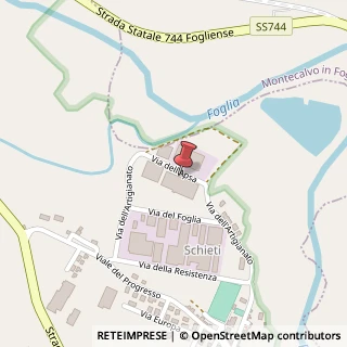 Mappa Via dell'Apsa, 4, 61025 Urbino, Pesaro e Urbino (Marche)
