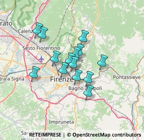Mappa P.za Tommaso Alva Edison, 50135 Firenze FI, Italia (4.96071)