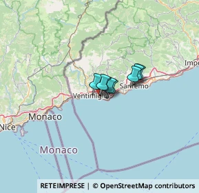 Mappa Via Aldo Moro, 18019 Vallecrosia IM, Italia (16.18273)