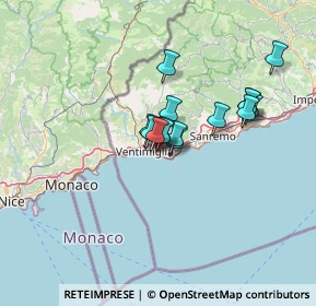 Mappa Via Aldo Moro, 18019 Vallecrosia IM, Italia (9.48267)