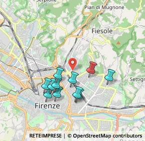 Mappa Via Brunetto Latini, 50133 Firenze FI, Italia (1.67364)