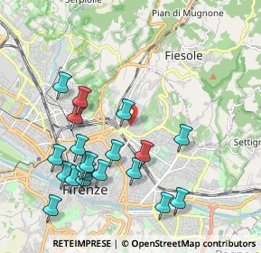 Mappa Via Brunetto Latini, 50133 Firenze FI, Italia (2.2245)