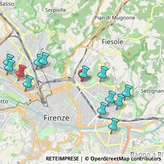 Mappa Via Brunetto Latini, 50133 Firenze FI, Italia (2.53)