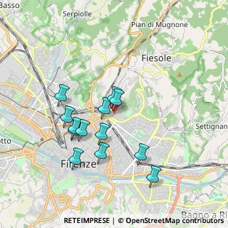 Mappa Via Brunetto Latini, 50133 Firenze FI, Italia (1.71077)