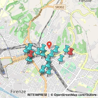 Mappa Via Brunetto Latini, 50133 Firenze FI, Italia (0.8925)