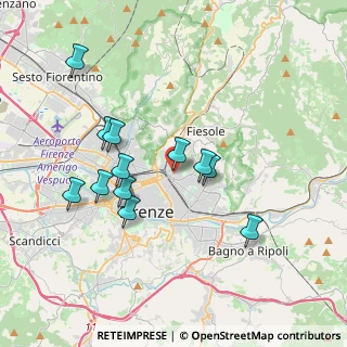 Mappa Via Brunetto Latini, 50133 Firenze FI, Italia (3.575)