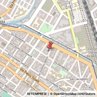 Mappa Via Vincenzo Bellini, 59, 50144 Firenze, Firenze (Toscana)