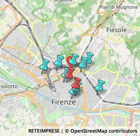 Mappa Via Vittorio Emanuele II, 50129 Firenze FI, Italia (1.17273)