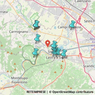 Mappa Via di Lupaia, 50058 Signa FI, Italia (3.04)