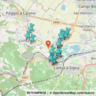 Mappa Via di Lupaia, 50058 Signa FI, Italia (1.44733)
