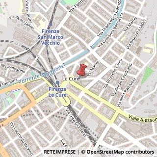 Mappa Via Agnolo Firenzuola, 10r, 50133 Firenze, Firenze (Toscana)