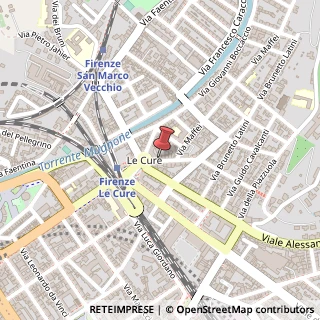 Mappa Via Agnolo Firenzuola, 1C, 50133 Firenze, Firenze (Toscana)