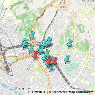 Mappa Le Cure, 50133 Firenze FI, Italia (0.778)