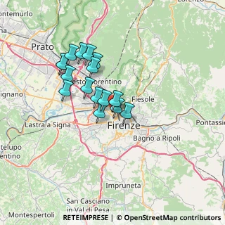 Mappa Via Doni Francesco Anton, 50144 Firenze FI, Italia (5.86625)