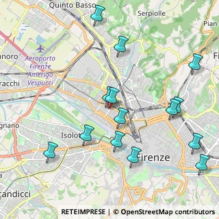 Mappa Via Doni Francesco Anton, 50144 Firenze FI, Italia (2.34571)