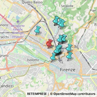 Mappa Via Doni Francesco Anton, 50144 Firenze FI, Italia (1.3815)