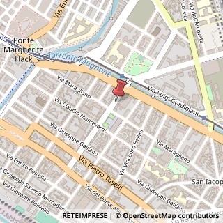 Mappa Via Anton Francesco Doni, 10, 50144 Firenze, Firenze (Toscana)