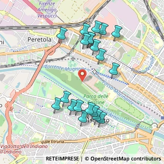 Mappa Viale del Pegaso, 50142 Firenze FI, Italia (1.0415)