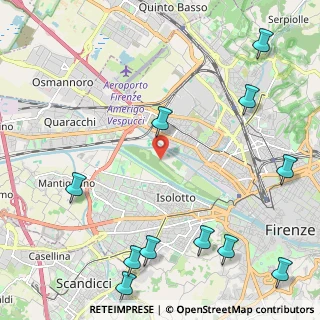 Mappa Viale del Pegaso, 50142 Firenze FI, Italia (3.16273)