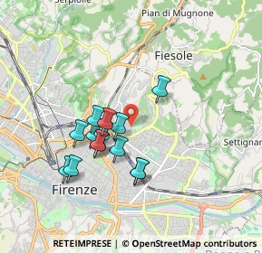 Mappa 50131 Firenze FI, Italia (1.54143)