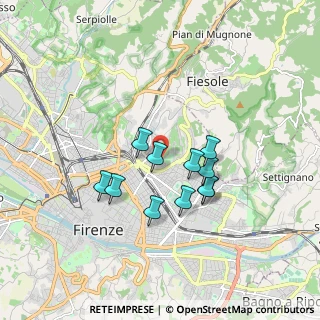 Mappa 50131 Firenze FI, Italia (1.41636)