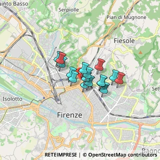 Mappa Via Bolognese, 50133 Firenze FI, Italia (1.03375)